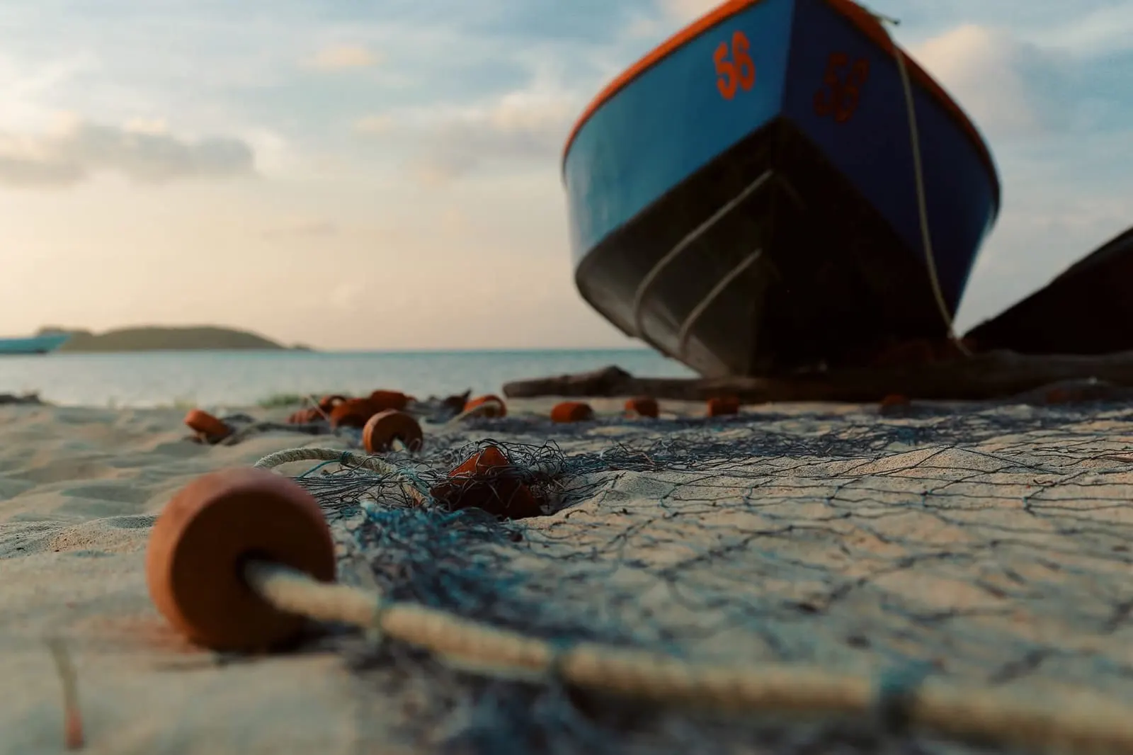Fishing Boat & Nets